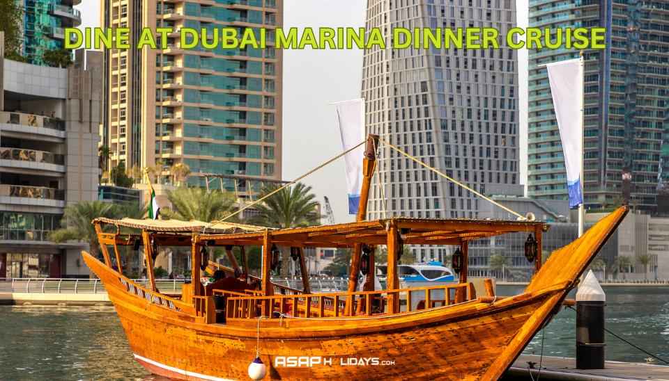 Dine at Dubai Marina Dinner Cruise