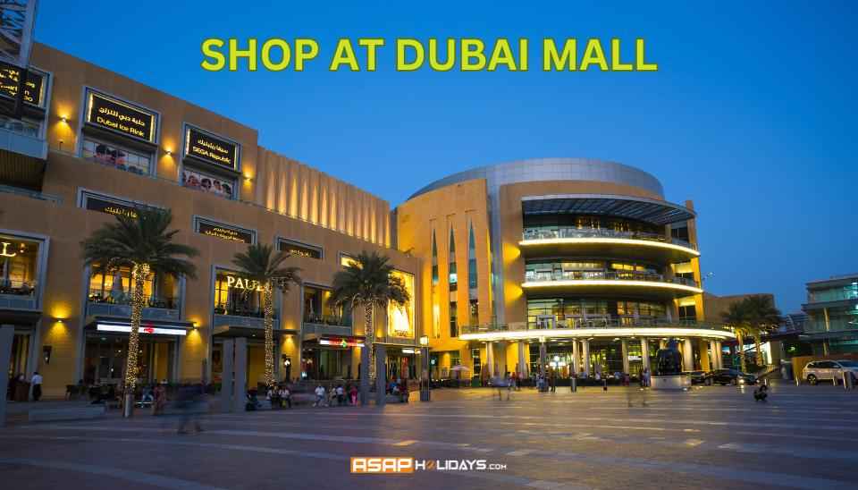 Shop at Dubai Mall