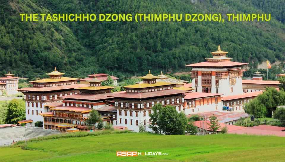 The Tashichho Dzong (Thimphu Dzong), Thimphu