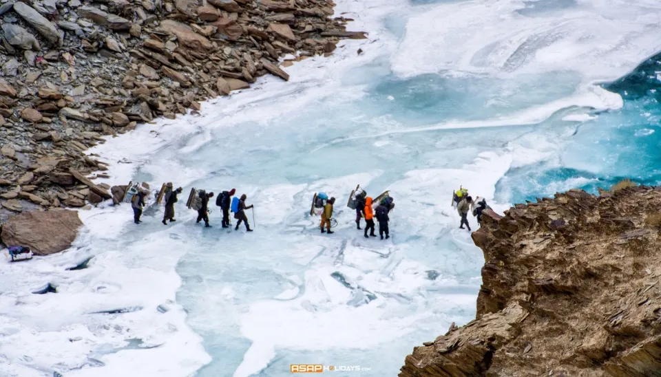 Chadar Trek Frozen River, Ladakh