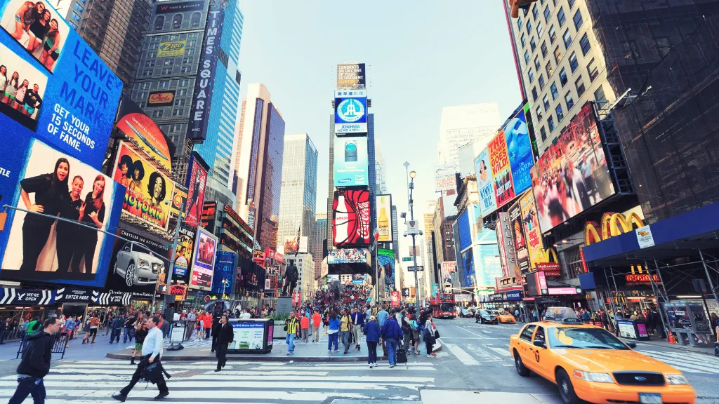 Times Square, best places to visit in New York City