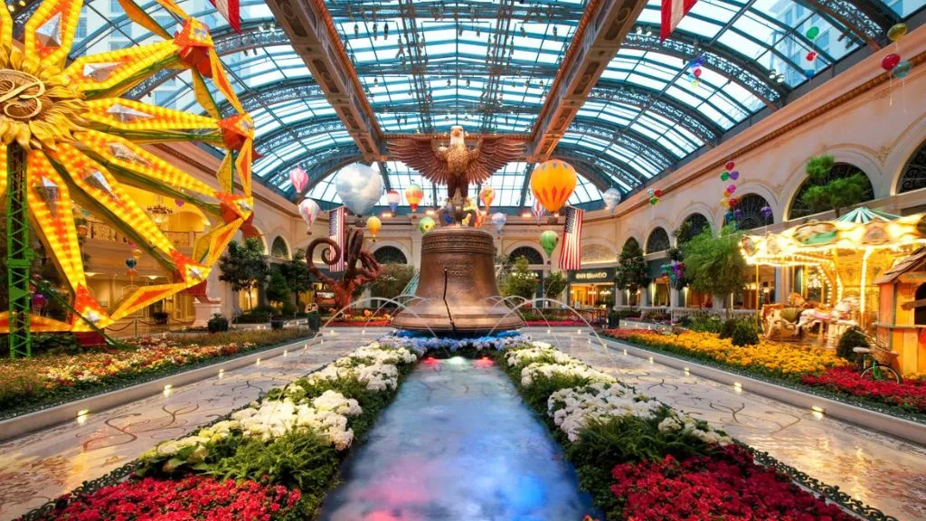 The Bellagio Conservatory & Botanical Gardens, places to visit in Las Vegas