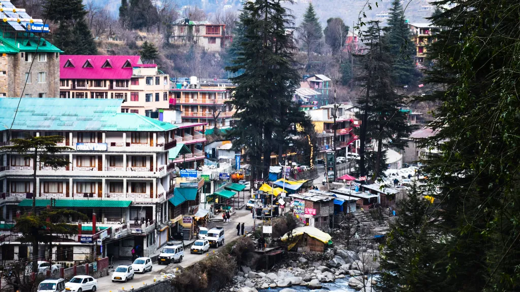 Old Manali, Manali, best places to see snowfall in Himachal Pradesh